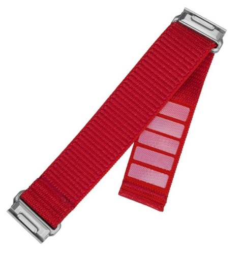 Fixed | Sporty Strap for Garmin QuickFit 26mm | 160-210 mm | Red | Nylon Fixed | Sporty Strap for Garmin QuickFit 26mm | 160-210 mm | Red | Nylon