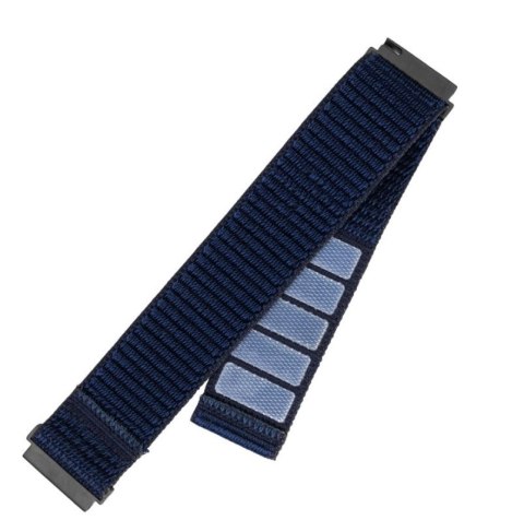 Fixed | Sporty Strap with Quick Release 22mm for Smartwatch | 160-210 mm | Dark blue | Nylon Fixed | Sporty Strap with Quick Release 22mm for Smartwatch | 160-210 mm | Dark blue | Nylon