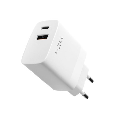 Fixed USB-C/USB Travel Charger 20W | FIXC20N-CU-WH Fixed USB-C/USB Travel Charger 20W | FIXC20N-CU-WH