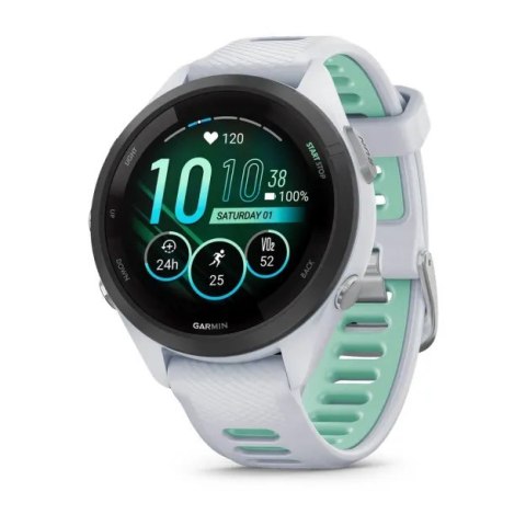 Forerunner 265s Music | Smart watch | GPS (satellite) | AMOLED | Waterproof | White Forerunner 265s Music | Smart watch | GPS (satellite) | AMOLED | Waterproof | White