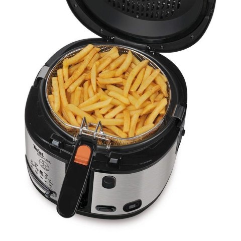 Frytkownica TEFAL Filtra One FF175D o mocy 1900 W, pojemność 2.1 L, kolor czarny/ze stali nierdzewnej Frytkownica TEFAL Filtra One FF175D o mocy 1900 W, pojemność 2.1 L, kolor czarny/ze stali nierdzewnej