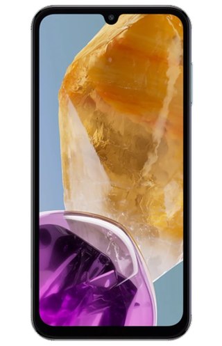 Galaxy M15 (M156) | Light Blue | 6.5 " | Super AMOLED | 1080 x 2340 pixels | Mediatek | Dimensity | Internal RAM 4 GB | 128 GB |