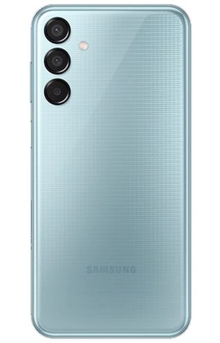 Galaxy M15 (M156) | Light Blue | 6.5 " | Super AMOLED | 1080 x 2340 pixels | Mediatek | Dimensity | Internal RAM 4 GB | 128 GB |