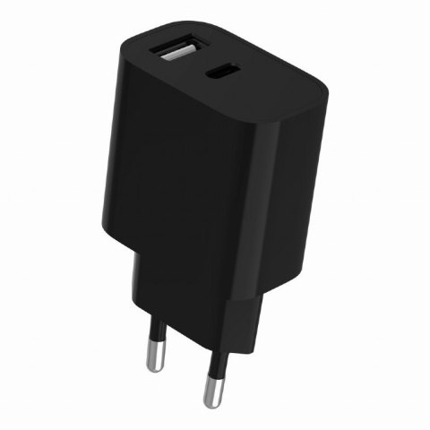 Gembird 2-port universal USB charger (A+C), 2.4 A | TA-UC-2AC12-01-BK Gembird 2-port universal USB charger (A+C), 2.4 A | TA-UC-2AC12-01-BK