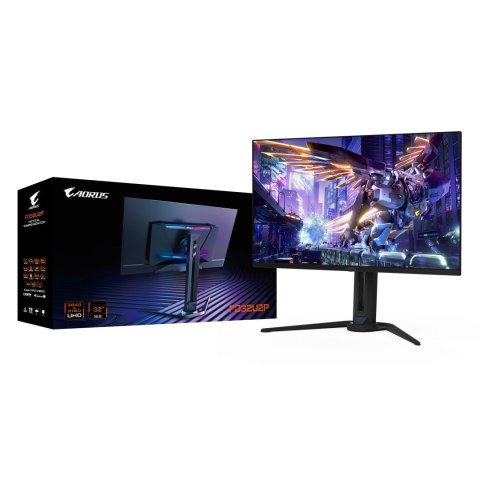 Gigabyte | AORUS FO32U2P EK1 | 31,5 " | UHD | 16:9 | 240 Hz | 0,03 ms | 3840 x 2160 pikseli | 250 cd/m² | Porty HDMI w liczbie 2 Gigabyte | AORUS FO32U2P EK1 | 31,5 " | UHD | 16:9 | 240 Hz | 0,03 ms | 3840 x 2160 pikseli | 250 cd/m² | Porty HDMI w liczbie 2