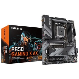 Gigabyte | B650 GAMING X AX 1.X M/B | Processor family AMD | Processor socket AM5 | DDR5 DIMM | Memory slots 4 | Supported hard