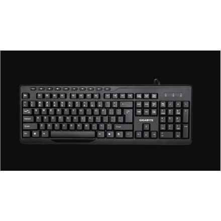 Gigabyte | Black | Multimedia Keyboard & Mouse set | KM6300 | Keyboard and Mouse Set | Wired | Mouse included | EN | Black | USB Gigabyte | Black | Multimedia Keyboard & Mouse set | KM6300 | Keyboard and Mouse Set | Wired | Mouse included | EN | Black | USB