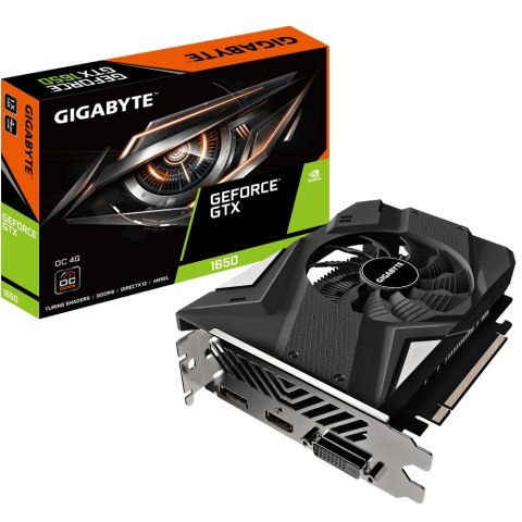 Gigabyte | GV-N1656OC-4GD 2.0 | NVIDIA | Rodzina procesorów | 4 GB | GeForce GTX 1650 | GDDR6 | Gniazda pamięci | Typ chłodzenia Gigabyte | GV-N1656OC-4GD 2.0 | NVIDIA | Rodzina procesorów | 4 GB | GeForce GTX 1650 | GDDR6 | Gniazda pamięci | Typ chłodzenia