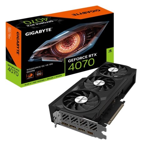 Gigabyte GeForce RTX 4070 WINDFORCE OC V2 12G | NVIDIA | 12 GB | GeForce RTX 4070 | GDDR6 | HDMI ports quantity 1 | PCI-E 4.0 | Gigabyte GeForce RTX 4070 WINDFORCE OC V2 12G | NVIDIA | 12 GB | GeForce RTX 4070 | GDDR6 | HDMI ports quantity 1 | PCI-E 4.0 |