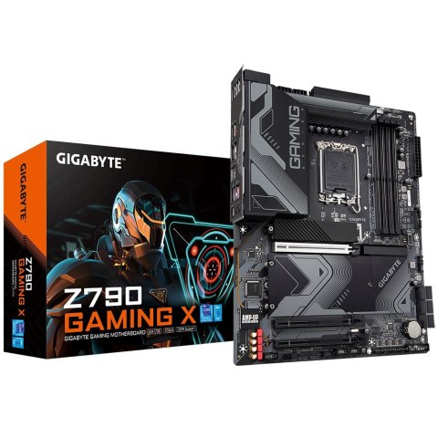 Gigabyte | Z790 GAMING X 1.0 M/B | Rodzina procesorów Intel | Gniazdo procesora LGA1700 | DDR5 DIMM | Gniazda pamięci 4 | Obsług Gigabyte | Z790 GAMING X 1.0 M/B | Rodzina procesorów Intel | Gniazdo procesora LGA1700 | DDR5 DIMM | Gniazda pamięci 4 | Obsług