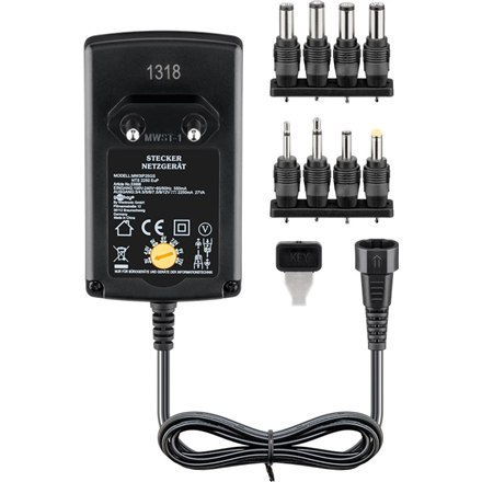 Goobay | 3 V - 12 V Universal Power Supply | 53998 Goobay | 3 V - 12 V Universal Power Supply | 53998
