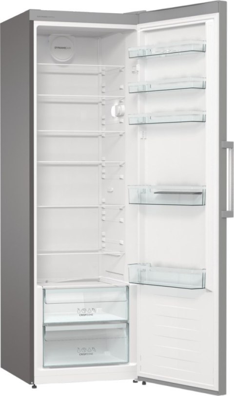 Gorenje | Chłodziarka | R619EES5 | Klasa efektywności energetycznej E | Spiżarnia | Wysokość 185 cm | 38 dB | Stal nierdzewna Gorenje | Chłodziarka | R619EES5 | Klasa efektywności energetycznej E | Spiżarnia | Wysokość 185 cm | 38 dB | Stal nierdzewna