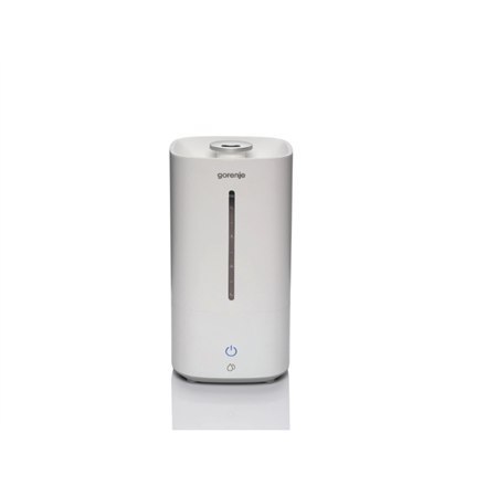 Gorenje | H45W | Air Humidifier | Humidifier | 23 W | Water tank capacity 4.5 L | Suitable for rooms up to 20 m² | Ultrasonic te Gorenje | H45W | Air Humidifier | Humidifier | 23 W | Water tank capacity 4.5 L | Suitable for rooms up to 20 m² | Ultrasonic te