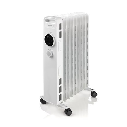 Gorenje | Heater | OR2000M | Oil Filled Radiator | 2000 W | Number of power levels | Suitable for rooms up to 15 m² | White | N/ Gorenje | Heater | OR2000M | Oil Filled Radiator | 2000 W | Number of power levels | Suitable for rooms up to 15 m² | White | N/