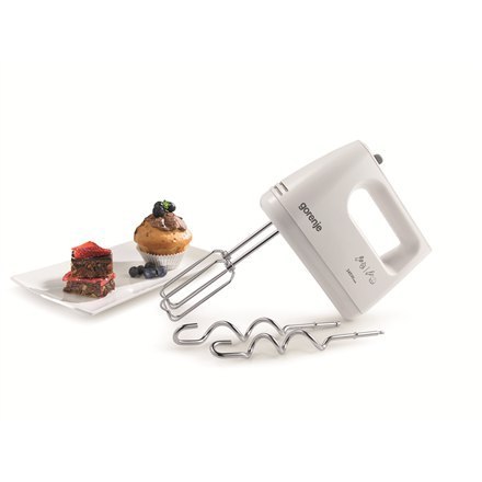 Gorenje | M360CW | Hand Mixer | 345 W | Number of speeds 5 | Turbo mode | White Gorenje | M360CW | Hand Mixer | 345 W | Number of speeds 5 | Turbo mode | White
