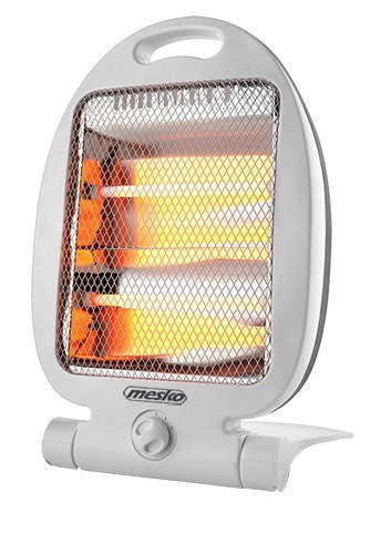 Grzejnik Halogenowy Mesko MS 7710, 800 W, 2 poziomy mocy, Automatyczne wyłączanie, Ochrona przed przewróceniem, Kolor Biały Grzejnik Halogenowy Mesko MS 7710, 800 W, 2 poziomy mocy, Automatyczne wyłączanie, Ochrona przed przewróceniem, Kolor Biały