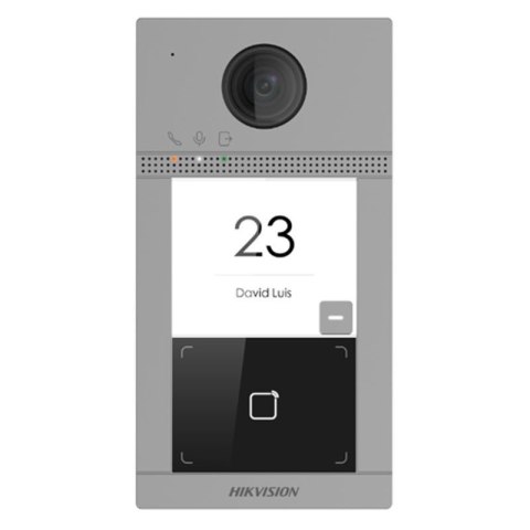 Hikvision 1 Button Metal Villa Door Station | DS-KV8113-WME1 (C) | 2 MP | IK08/IP65 | H.264 Hikvision 1 Button Metal Villa Door Station | DS-KV8113-WME1 (C) | 2 MP | IK08/IP65 | H.264