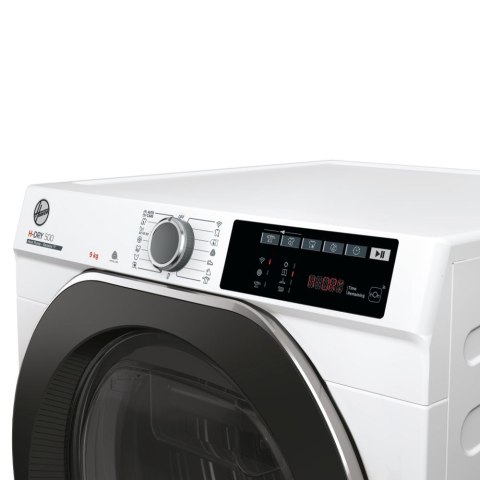 Hoover | Dryer Machine | NDE H9A2TSBEXS-S | Energy efficiency class A++ | Front loading | 9 kg | Depth 58.5 cm | Wi-Fi | White Hoover | Dryer Machine | NDE H9A2TSBEXS-S | Energy efficiency class A++ | Front loading | 9 kg | Depth 58.5 cm | Wi-Fi | White