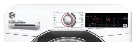 Hoover | Pralka | H3WS437TAMCE/1-S | Klasa efektywności energetycznej A | Ładowanie od przodu | Pojemność prania 7 kg | 1300 obr Hoover | Pralka | H3WS437TAMCE/1-S | Klasa efektywności energetycznej A | Ładowanie od przodu | Pojemność prania 7 kg | 1300 obr