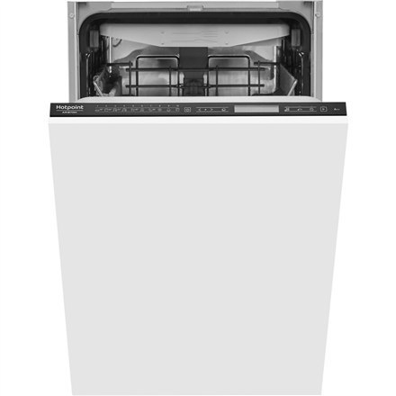 Hotpoint Ariston | Built-in | Dishwasher Fully integrated | HSIP 4O21 WFE | Width 44.8 cm | Height 82 cm | Class E | Eco Program Hotpoint Ariston | Built-in | Dishwasher Fully integrated | HSIP 4O21 WFE | Width 44.8 cm | Height 82 cm | Class E | Eco Program