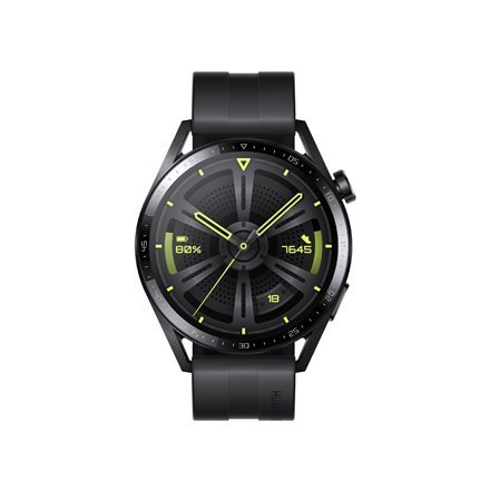 Huawei Watch GT | 3 | Smart watch | Stainless steel | 46 mm | Black | Dustproof | Waterproof Huawei Watch GT | 3 | Smart watch | Stainless steel | 46 mm | Black | Dustproof | Waterproof