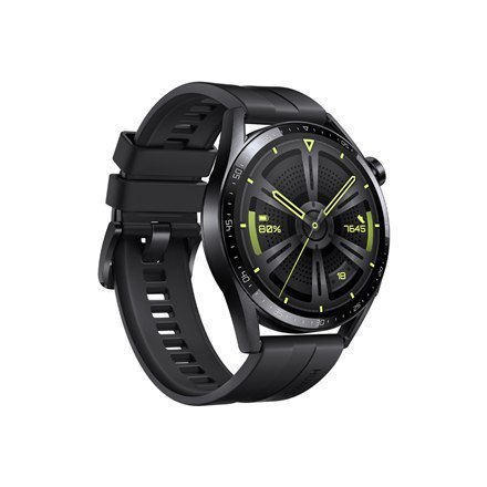 Huawei Watch GT | 3 | Smart watch | Stainless steel | 46 mm | Black | Dustproof | Waterproof Huawei Watch GT | 3 | Smart watch | Stainless steel | 46 mm | Black | Dustproof | Waterproof