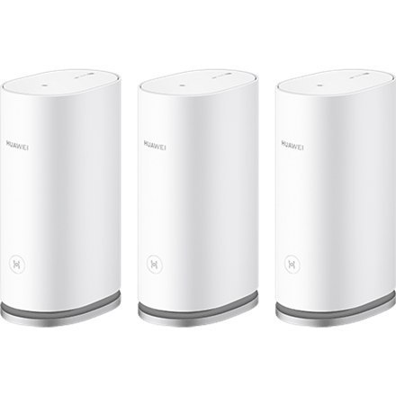 Huawei | WiFi Mesh 3 (3-Pack) | WS8100-23 | 802.11ax | 574+2402 Mbit/s | 10/100/1000 Mbit/s | Ethernet LAN (RJ-45) ports 3 | Mes Huawei | WiFi Mesh 3 (3-Pack) | WS8100-23 | 802.11ax | 574+2402 Mbit/s | 10/100/1000 Mbit/s | Ethernet LAN (RJ-45) ports 3 | Mes