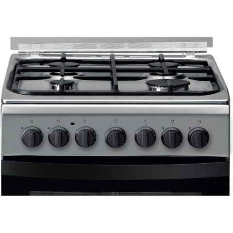 INDESIT | Cooker | IS5G5PHX/E | Hob type Gas | Oven type Electric | Stainless steel | Width 50 cm | Grilling | Depth 60 cm | 60 INDESIT | Cooker | IS5G5PHX/E | Hob type Gas | Oven type Electric | Stainless steel | Width 50 cm | Grilling | Depth 60 cm | 60
