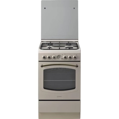 INDESIT | Cooker | IS5G8MHJ/E | Hob type Gas | Oven type Electric | Beige | Width 50 cm | Depth 60 cm | 60 L INDESIT | Cooker | IS5G8MHJ/E | Hob type Gas | Oven type Electric | Beige | Width 50 cm | Depth 60 cm | 60 L