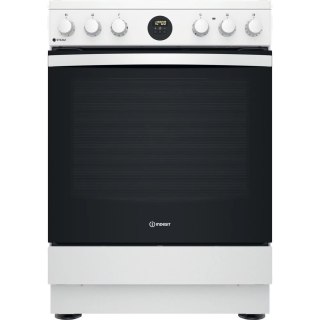 INDESIT | Cooker | IS67V8CHW/E | Hob type Vitroceramic | Oven type Electric | White | Width 60 cm | Grilling | Depth 60 cm | 69