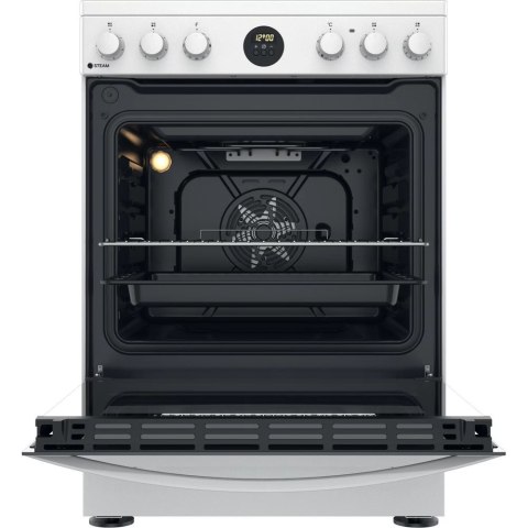 INDESIT | Cooker | IS67V8CHW/E | Hob type Vitroceramic | Oven type Electric | White | Width 60 cm | Grilling | Depth 60 cm | 69 INDESIT | Cooker | IS67V8CHW/E | Hob type Vitroceramic | Oven type Electric | White | Width 60 cm | Grilling | Depth 60 cm | 69