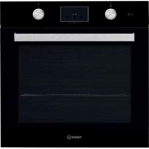 INDESIT | Oven | IFW 65Y0 J BL | 66 L | Multifunctional | Manual | Mechanical control | Height 59.5 cm | Width 59.5 cm | Black INDESIT | Oven | IFW 65Y0 J BL | 66 L | Multifunctional | Manual | Mechanical control | Height 59.5 cm | Width 59.5 cm | Black
