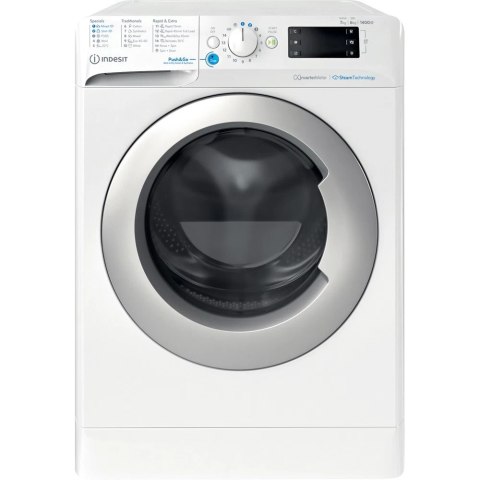 INDESIT | Pralka z suszarką | BDE 76435 WSV EE | Klasa efektywności energetycznej B/D | Ładowana od frontu | Pojemność prania 7 INDESIT | Pralka z suszarką | BDE 76435 WSV EE | Klasa efektywności energetycznej B/D | Ładowana od frontu | Pojemność prania 7