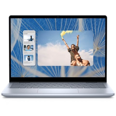 Inspiron 14 2w1 | Ice Blue | 14 " | WVA | Ekran dotykowy | FHD+ | 1920 x 1200 pikseli | Intel Core 7 | 150U | 16 GB | DDR5 | SSD Inspiron 14 2w1 | Ice Blue | 14 " | WVA | Ekran dotykowy | FHD+ | 1920 x 1200 pikseli | Intel Core 7 | 150U | 16 GB | DDR5 | SSD