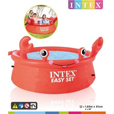 Intex | Happy Crab Easy Set Pool Intex | Happy Crab Easy Set Pool