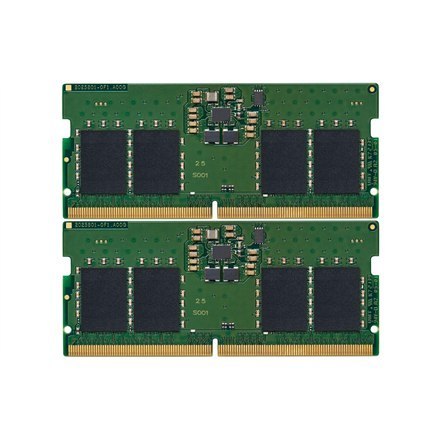 Kingston | 16 Kit (8GBx2) GB | DDR5 | 5600 MHz | Notebook | Registered No | ECC No Kingston | 16 Kit (8GBx2) GB | DDR5 | 5600 MHz | Notebook | Registered No | ECC No