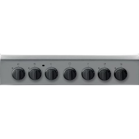 Kuchenka INDESIT | IS5G5PHX/E/1 | Typ płyty gazowa | Typ piekarnika elektryczna | Stal nierdzewna | Szerokość 50 cm | Grillowani Kuchenka INDESIT | IS5G5PHX/E/1 | Typ płyty gazowa | Typ piekarnika elektryczna | Stal nierdzewna | Szerokość 50 cm | Grillowani