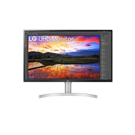 LG | 32UN650-W | 31.5 " | IPS | 4K UHD | Widescreen (16:9) | 5 ms | 350 cd/m² | White/Silver | HDMI ports quantity 2 | 60 Hz LG | 32UN650-W | 31.5 " | IPS | 4K UHD | Widescreen (16:9) | 5 ms | 350 cd/m² | White/Silver | HDMI ports quantity 2 | 60 Hz