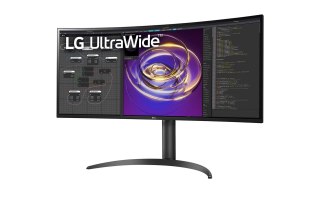 LG | Curved Monitor | 34WP85CP-B | 34 " | IPS | QHD | 21:9 | 60 Hz | 5 ms | 3440 x 1440 | 300 cd/m² | Porty HDMI w ilości 2 | Cz