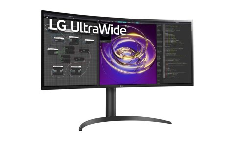 LG | Curved Monitor | 34WP85CP-B | 34 " | IPS | QHD | 21:9 | 60 Hz | 5 ms | 3440 x 1440 | 300 cd/m² | Porty HDMI w ilości 2 | Cz
