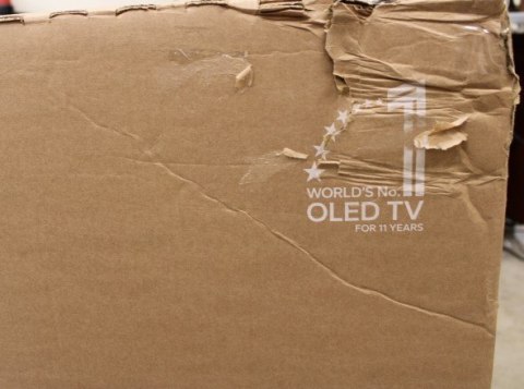 LG DAMAGED PACKAGING