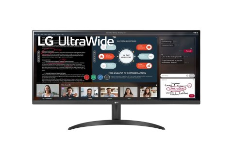 LG | Monitor | 34WP500-B.BEU | 34 " | IPS | UW FHD | 21:9 | 75 Hz | 5 ms | 2560 x 1080 | 250 cd/m² | HDMI ports quantity 2 LG | Monitor | 34WP500-B.BEU | 34 " | IPS | UW FHD | 21:9 | 75 Hz | 5 ms | 2560 x 1080 | 250 cd/m² | HDMI ports quantity 2