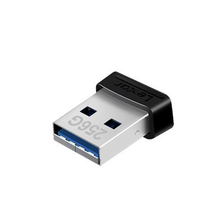 Lexar | Flash Drive | JumpDrive S47 | 256 GB | USB 3.1 | Black/Silver Lexar | Flash Drive | JumpDrive S47 | 256 GB | USB 3.1 | Black/Silver