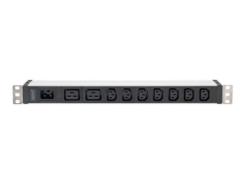 Listwa gniazdowa z profilem aluminiowym, 9-drożna, wejście IEC C20 | DN-95430 | Ilość gniazd 9 Listwa gniazdowa z profilem aluminiowym, 9-drożna, wejście IEC C20 | DN-95430 | Ilość gniazd 9