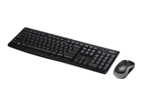 Logitech MK270 | Keyboard and Mouse Set | Wireless | US | Black Logitech MK270 | Keyboard and Mouse Set | Wireless | US | Black