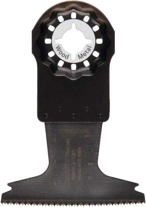 Makita B-64820 Starlock Wide Plunge Cut Saw Blade, 65 mm Diameter x 20 TPI, Black Makita B-64820 Starlock Wide Plunge Cut Saw Blade, 65 mm Diameter x 20 TPI, Black