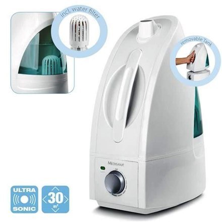 Medisana | AH 660 | Air Humidifier | 30 W | Suitable for rooms up to 30 m² | White Medisana | AH 660 | Air Humidifier | 30 W | Suitable for rooms up to 30 m² | White