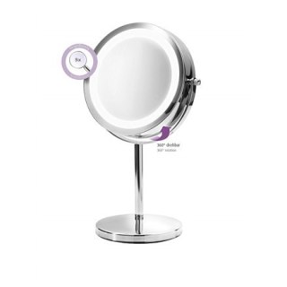 Medisana | CM 840 Lusterko kosmetyczne 2 w 1 | 13 cm | Wysokiej jakości chromowane wykończenie