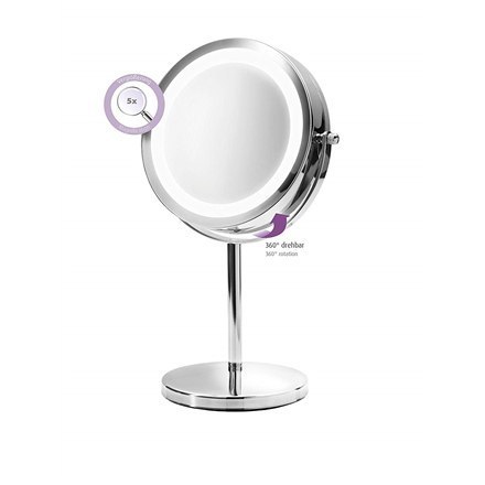 Medisana | CM 840 Lusterko kosmetyczne 2 w 1 | 13 cm | Wysokiej jakości chromowane wykończenie Medisana | CM 840 Lusterko kosmetyczne 2 w 1 | 13 cm | Wysokiej jakości chromowane wykończenie