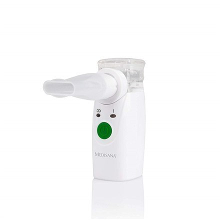 Medisana | High efficiency through innovative micro-membrane nebulisation (mesh technology) with ultrafine droplets. Automatical Medisana | High efficiency through innovative micro-membrane nebulisation (mesh technology) with ultrafine droplets. Automatical